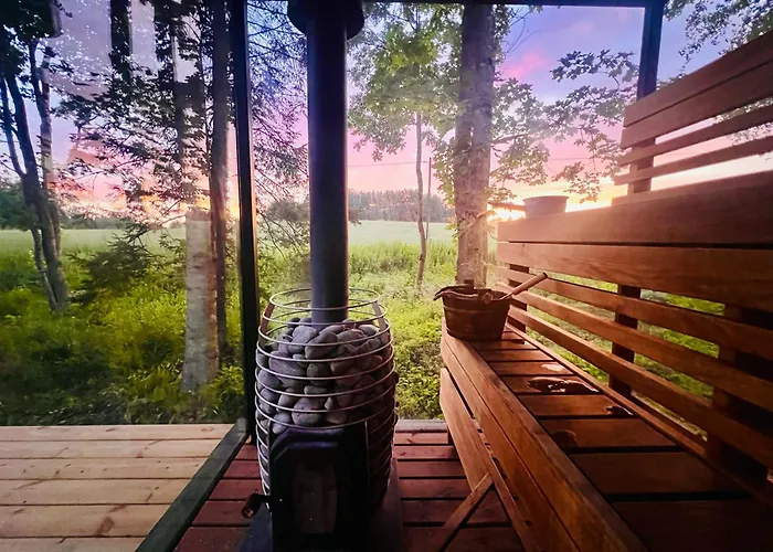 House And Sauna Where City Comforts Meet Nature