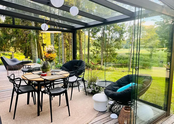 House And Sauna Where City Comforts Meet Nature