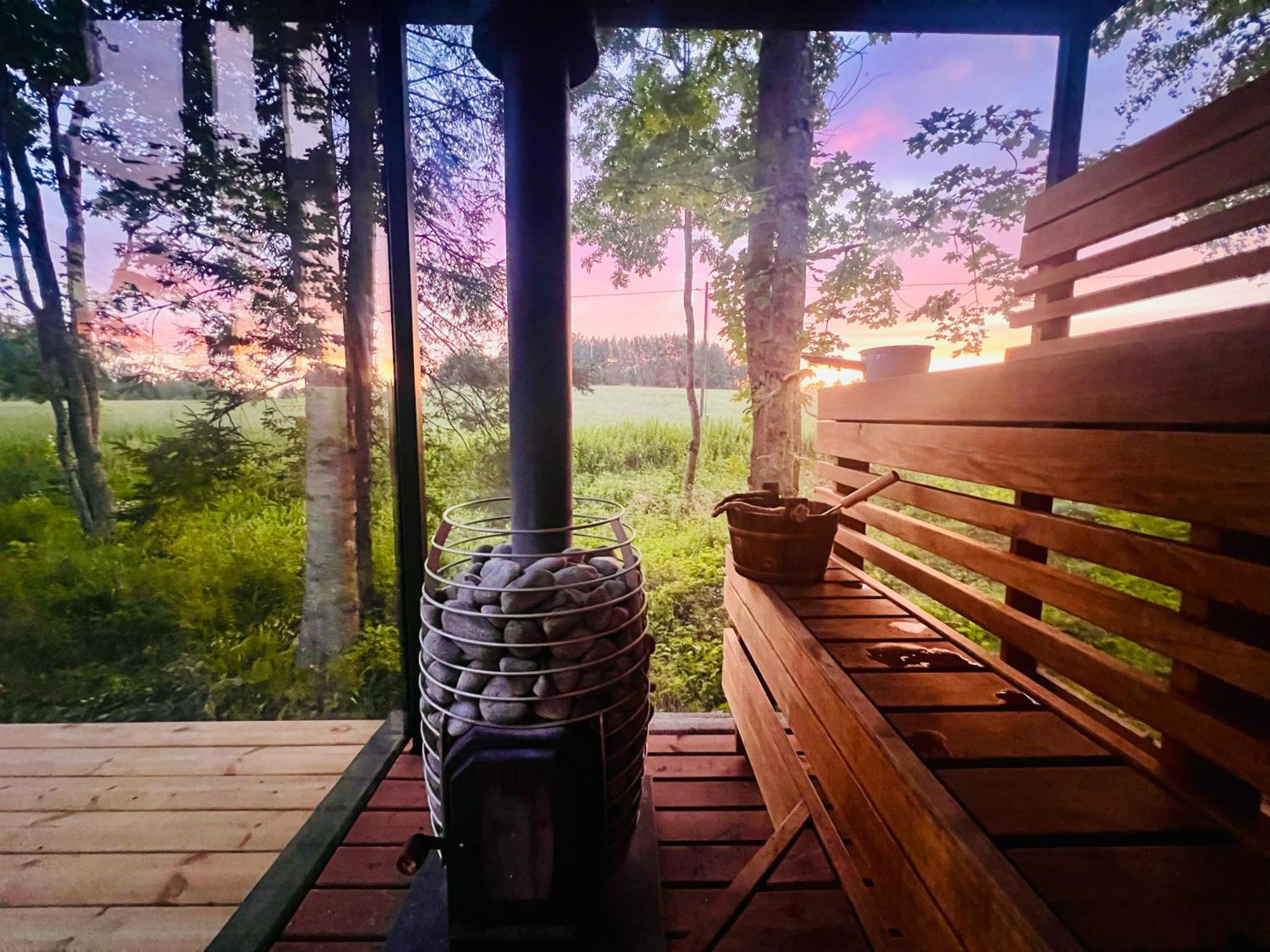 House And Sauna Where Comforts Meet Nature